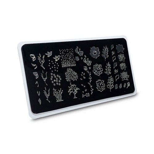 

AEROPUFFING Пластина для стемпинга Stamping Plate Времена года, Пластина для стемпинга Stamping Plate Времена года