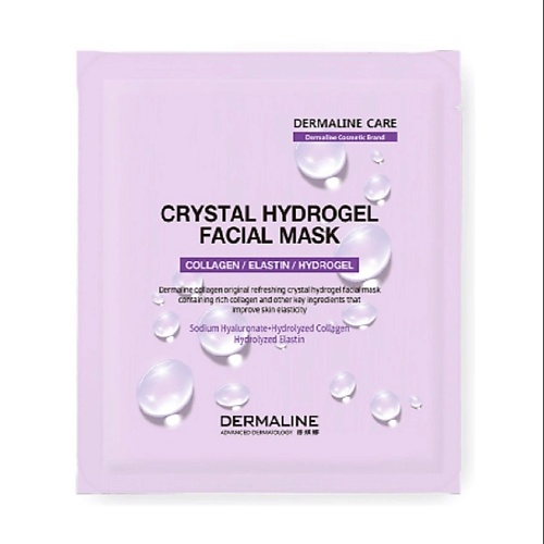 

DERMALINE Маска для лица CRYSTAL HYDROGEL FACIAL MASK 32.0, Маска для лица CRYSTAL HYDROGEL FACIAL MASK