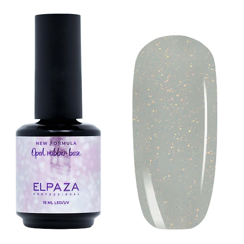 Для ногтей  Лэтуаль ELPAZA PROFESSIONAL База каучуковая Rubber Base Opal
