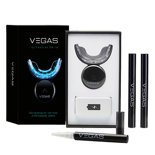 

FASHION SMILE Беспроводная система отбеливания зубов Vegas, Беспроводная система отбеливания зубов Vegas