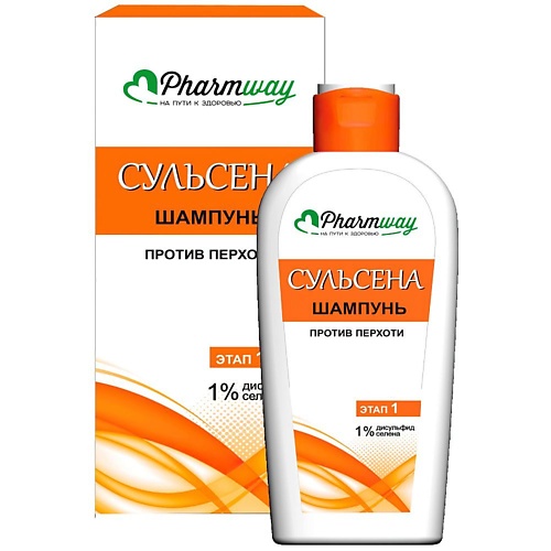 

ВИТЭКС Шампунь для волос Против перхоти Pharmway СУЛЬСЕНА 150.0, Шампунь для волос Против перхоти Pharmway СУЛЬСЕНА
