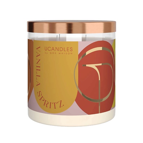 

UCANDLES Свеча Vanilla spritz серия U 540.0, Свеча Vanilla spritz серия U