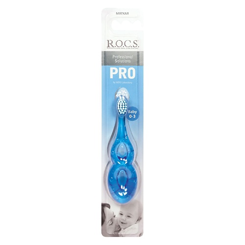 

R.O.C.S. Зубная щётка для детей PRO BABY синий, Зубная щётка для детей PRO BABY синий