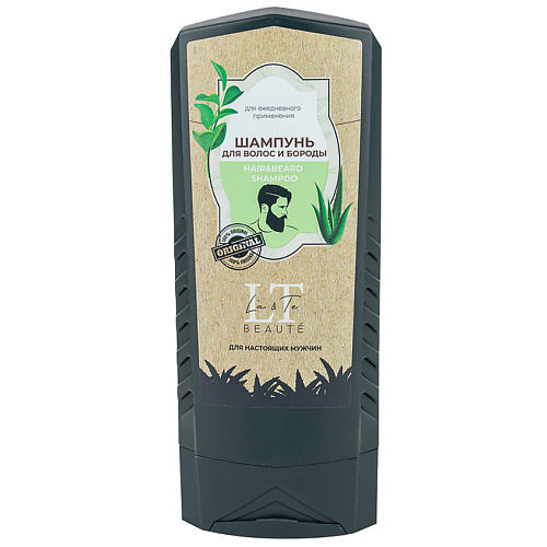 

LA & TE BEAUTÉ Шампунь для волос и бороды, Шампунь для волос и бороды