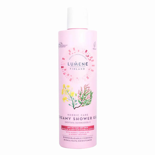 

LUMENE Кремовый увлажняющий гель для душа Creamy Shower Gel 200.0, Кремовый увлажняющий гель для душа Creamy Shower Gel