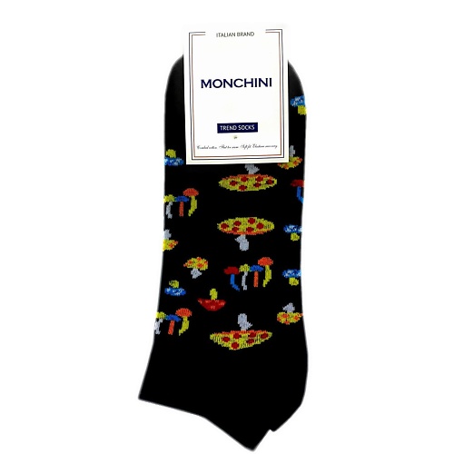 

MONCHINI Носки черные мужские "Грибы", Носки черные мужские "Грибы"