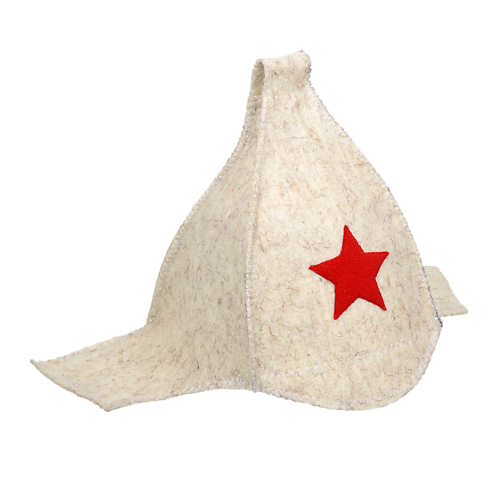 

HOT POT Шапка для бани и сауны "Будёновка", Шапка для бани и сауны "Будёновка"