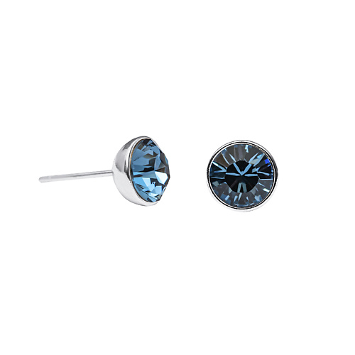 

FIORE LUNA Пусеты Denim Blue, Пусеты Denim Blue