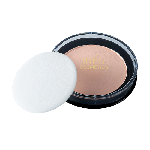 INÉS COSMETICS Пудра для лица компактная Soft Minerals