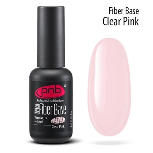 

PNB PROFESSIONAL NAIL BOUTIQUE Каучуковая файбер база со стекловолокном Fiber, Каучуковая файбер база со стекловолокном Fiber