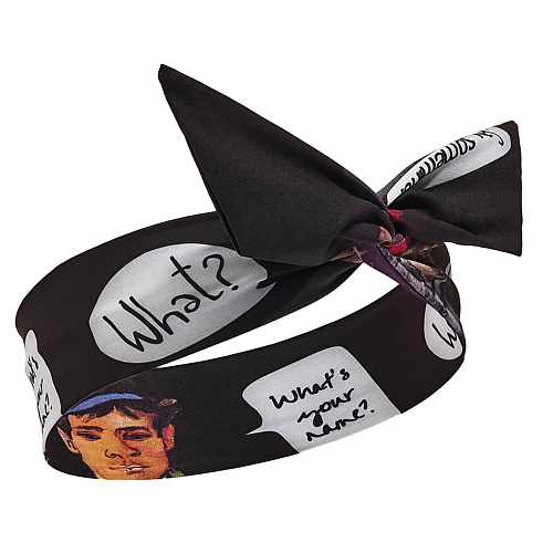 

КРАСНАЯ ЖАРА Повязка на голову "Скажи что-нибудь", Повязка на голову "Скажи что-нибудь"