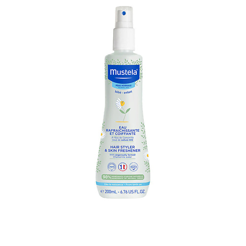 

MUSTELA Освежающий спрей для волос и тела Hair Styler & Skin Freshener 200.0, Освежающий спрей для волос и тела Hair Styler & Skin Freshener