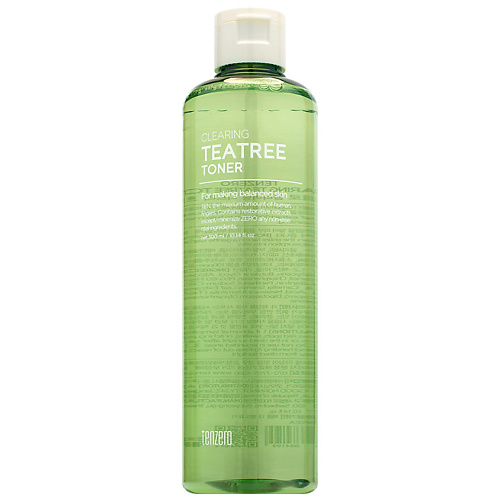

TENZERO Тонер для лица балансирующий с экстрактом чайного дерева Clearing Tea Tree Toner 300, Тонер для лица балансирующий с экстрактом чайного дерева Clearing Tea Tree Toner