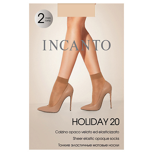 

INCANTO Носки женские полиамидные Holiday 20 den Naturel, Носки женские полиамидные Holiday 20 den Naturel