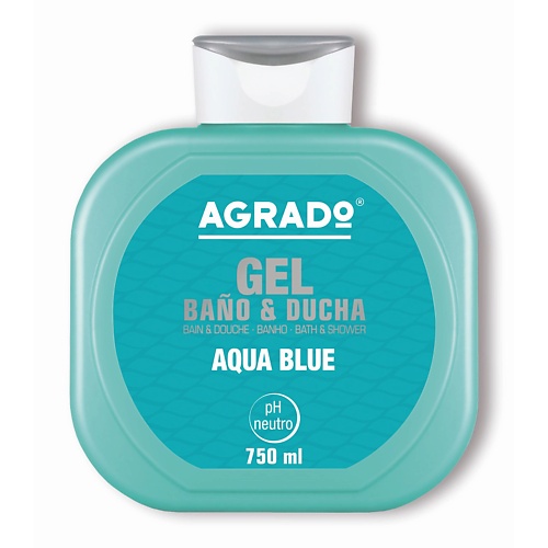 

AGRADO Гель для душа AQUA BLUE 750.0, Гель для душа AQUA BLUE