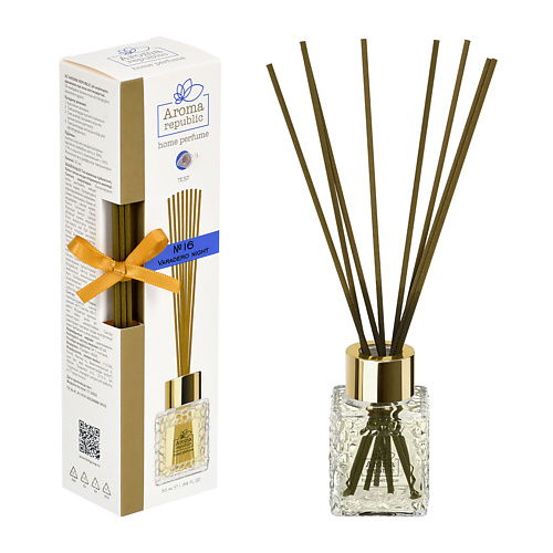 

AROMA REPUBLIC Ароматический диффузор в стеклянном флаконе,"№16 Varadero night" 50, Ароматический диффузор в стеклянном флаконе,"№16 Varadero night"