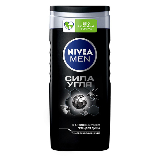 

NIVEA MEN Гель для душа "Сила угля", MEN Гель для душа "Сила угля"