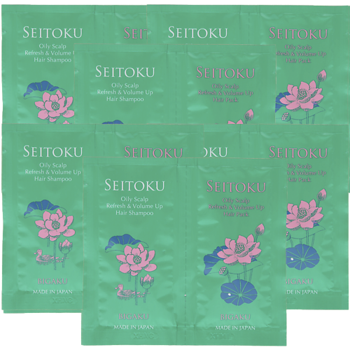 

BIGAKU Дорожный набор Японских пробников Seitoku Oily Scalp Refresh&Volume Up, Дорожный набор Японских пробников Seitoku Oily Scalp Refresh&Volume Up