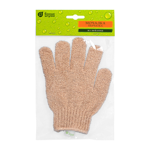 

БАННЫЕ ШТУЧКИ Мочалка для душа перчатка, Мочалка для душа перчатка