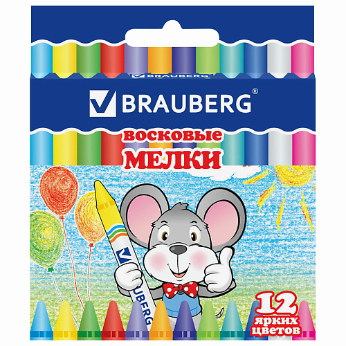 

BRAUBERG Восковые мелки, Восковые мелки