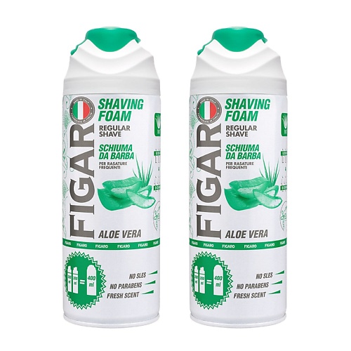 

FIGARO Пена для бритья ALOE VERA 2.0, Пена для бритья ALOE VERA