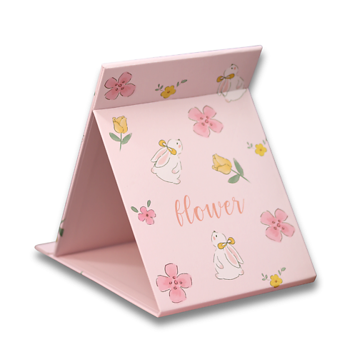 

ILIKEGIFT Зеркало настольное "Flower bunny" pink, Зеркало настольное "Flower bunny" pink