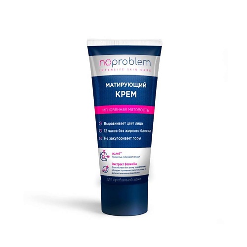 

SHESMART Матирующий крем Noproblem 100.0, Матирующий крем Noproblem