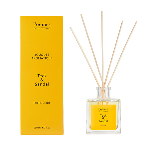 

POÈMES DE PROVENCE Аромадиффузор "Teck & sandal" 200.0, Аромадиффузор "Teck & sandal"