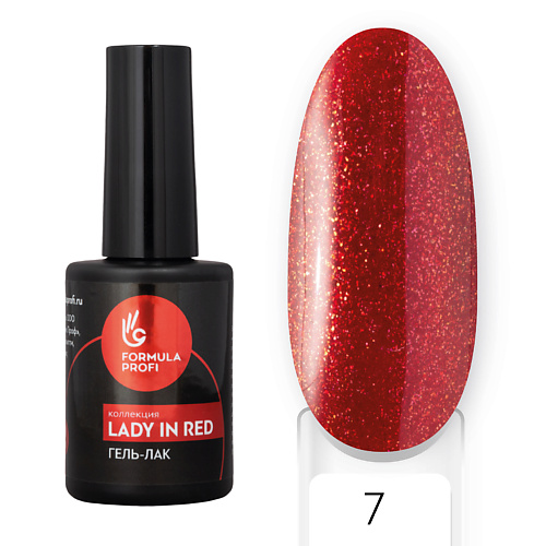 

FORMULA PROFI Гель-лак "Lady in Red", Гель-лак "Lady in Red"
