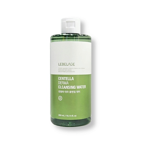 

LEBELAGE Очищающая вода с центеллой CENTELLA DERMA CLEANSING WATER 300.0, Очищающая вода с центеллой CENTELLA DERMA CLEANSING WATER