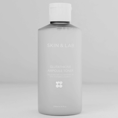 

SKIN&LAB Тонер с глутатионом и минеральным комплексом Glutathione Ampoule Toner 200.0, Тонер с глутатионом и минеральным комплексом Glutathione Ampoule Toner