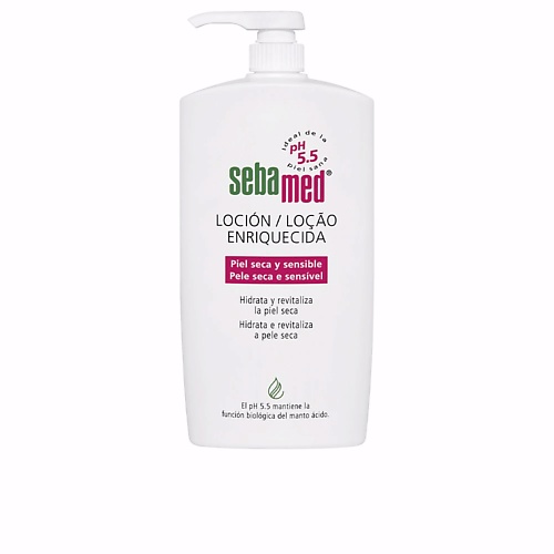 

SEBAMED Увлажняющий лосьон Enriched Body Lotion для сухой и чувствительной кожи тела 1000.0, Увлажняющий лосьон Enriched Body Lotion для сухой и чувствительной кожи тела