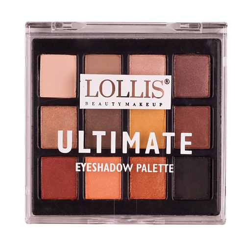 LOLLIS Тени для век Ultimate Eyeshadow Palette 12 Colors 375₽
