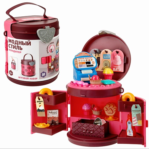 

1TOY Игровой набор Модный стиль Кондитер 1.0, Игровой набор Модный стиль Кондитер