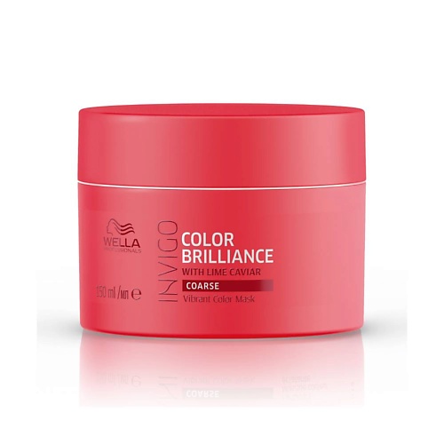 

WELLA PROFESSIONALS Маска защита цвета окрашенных жестких волос INVIGO Color Brilliance 150.0, Маска защита цвета окрашенных жестких волос INVIGO Color Brilliance