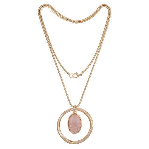 

FIORE LUNA Колье ROSE QUARTZ, Колье ROSE QUARTZ