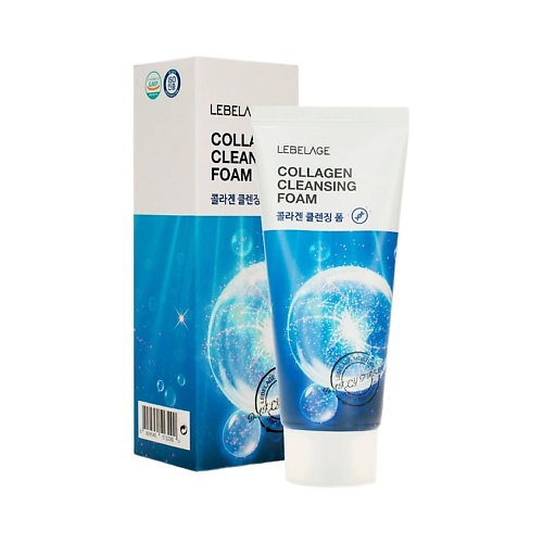 

LEBELAGE Пенка для умывания омолаживающая с Коллагеном Cleansing Foam Collagen 98.0, Пенка для умывания омолаживающая с Коллагеном Cleansing Foam Collagen