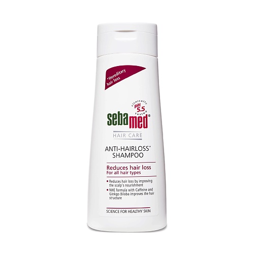 

SEBAMED Шампунь против выпадения волос Anti-Hairloss 200.0, Шампунь против выпадения волос Anti-Hairloss