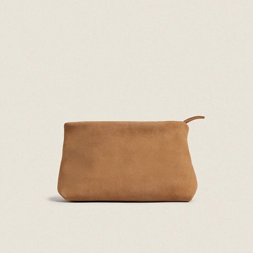 

ZARA HOME Небольшая косметичка из спилка из замши, Небольшая косметичка из спилка из замши