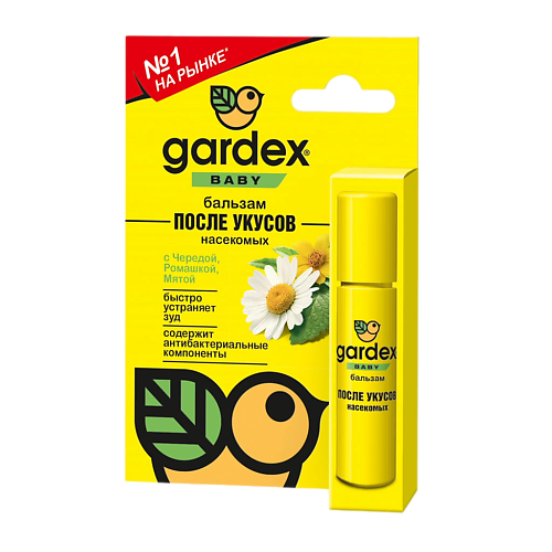 

GARDEX Baby Детский бальзам после укусов 7.0, Baby Детский бальзам после укусов