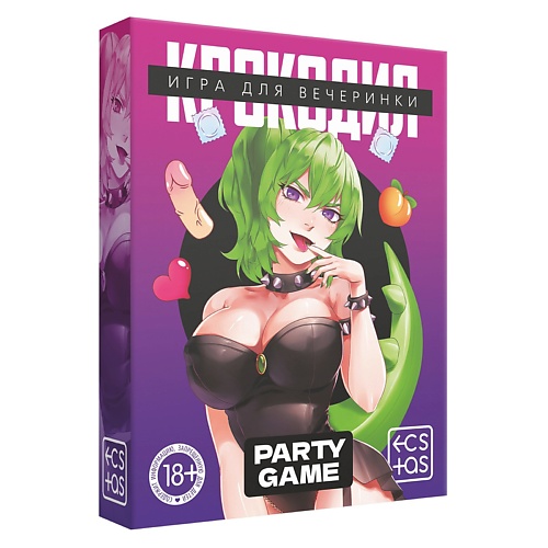 

ECSTAS Настольная игра на объяснение слов "Крокодил", Настольная игра на объяснение слов "Крокодил"