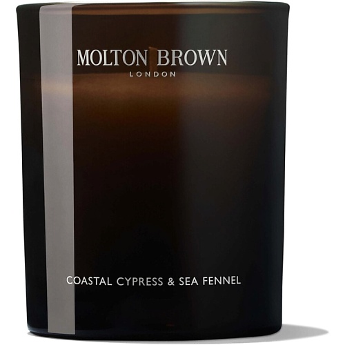 

MOLTON BROWN Ароматическая свеча Coastal Cypress & Sea Fennel 190.0, Ароматическая свеча Coastal Cypress & Sea Fennel