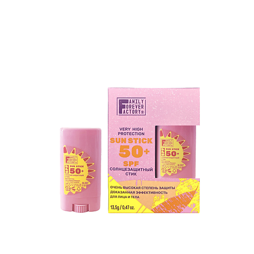 

FAMILY FOREVER FACTORY Стик Солнцезащитный SPF50 Sun Care 14.0, Стик Солнцезащитный SPF50 Sun Care
