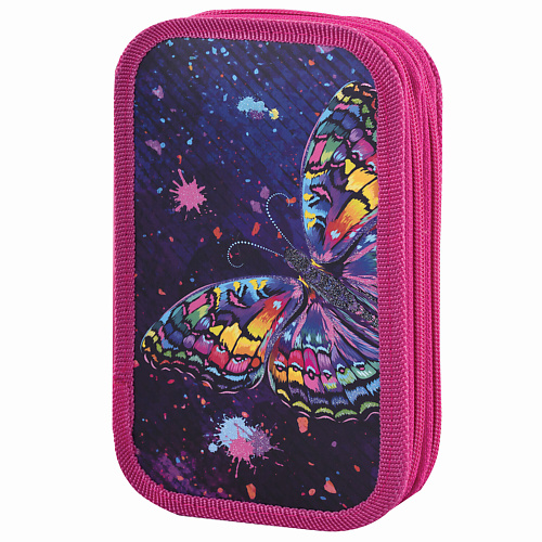 Пенал ЮНЛАНДИЯ Пенал Colorful butterfly