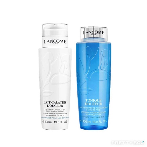 

LANCOME Набор Wash the Day Off: Очищающее молочко + Увлажняющий тоник, Набор Wash the Day Off: Очищающее молочко + Увлажняющий тоник