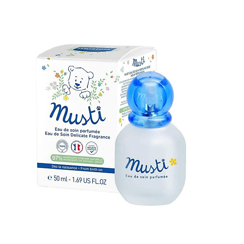 Парфюмерия для детей MUSTELA Детская туалетная вода Musti 50.0