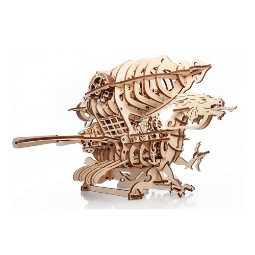

EWA ECO-WOOD-ART Деревянный конструктор 3D Дирижабль Skylord 1.0, Деревянный конструктор 3D Дирижабль Skylord
