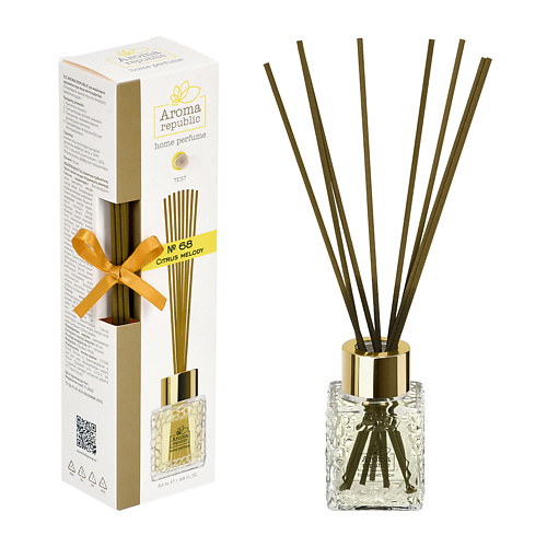

AROMA REPUBLIC Ароматический диффузор в стеклянном флаконе,"№68 Citrus melody" 50, Ароматический диффузор в стеклянном флаконе,"№68 Citrus melody"