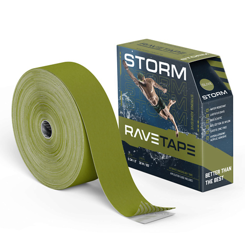 

RAVE TAPE Кинезиотейп STORM 5×32, Кинезиотейп STORM 5×32