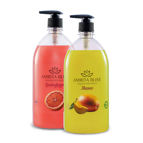 

AMRITA BLISS Жидкое мыло для рук и тела Грейпфрут- Манго 1000.0, Жидкое мыло для рук и тела Грейпфрут- Манго
